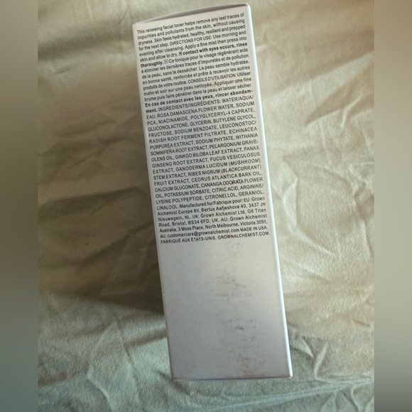 🖤 2/$50 GROWN ALCHEMIST Skin Renewal Toner - Picture 5 of 7